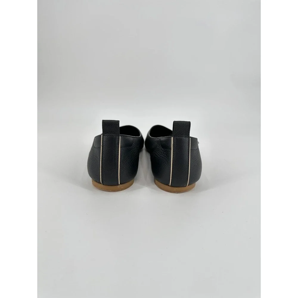 Everlane The Day Glove Black Italian Leather Ballet Flats Womens Size 10
